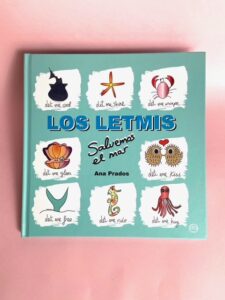 Portada del cuento infantil con valores "Los Letmis. Salvemos el mar"